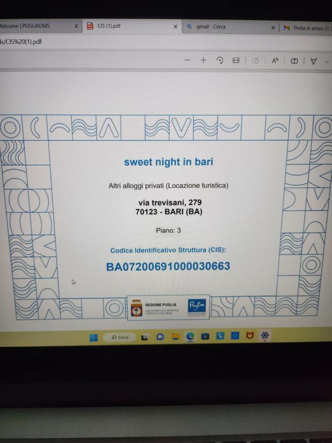 Sweet Night In Bari Apartment Exterior photo